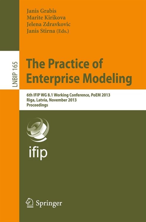 Produktbild: The Practice of Enterprise Modeling