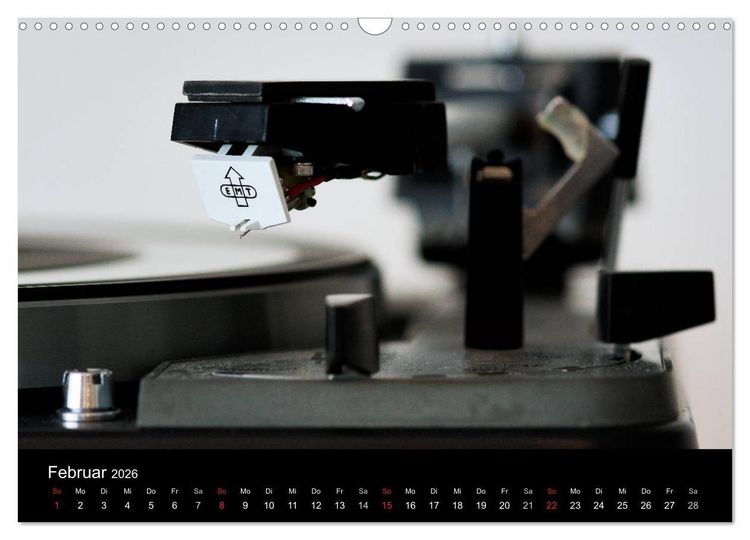 Produktbild: Vintage Turntables Made In Schwarzwald (Wandkalender 2026 DIN A3 quer), CALVENDO Monatskalender