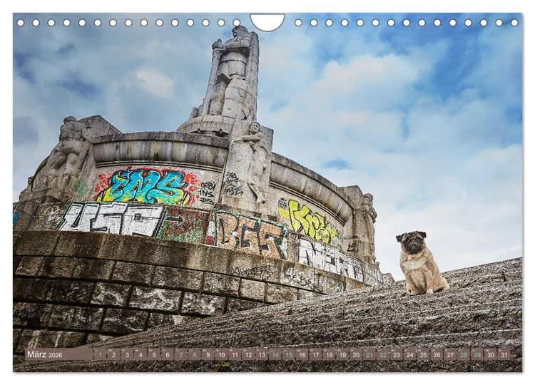 Produktbild: Hamburg - Stadt der M&ouml;pse (Wandkalender 2026 DIN A4 quer), CALVENDO Monatskalender