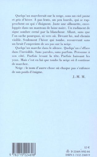 Produktbild: Pas sur la neige