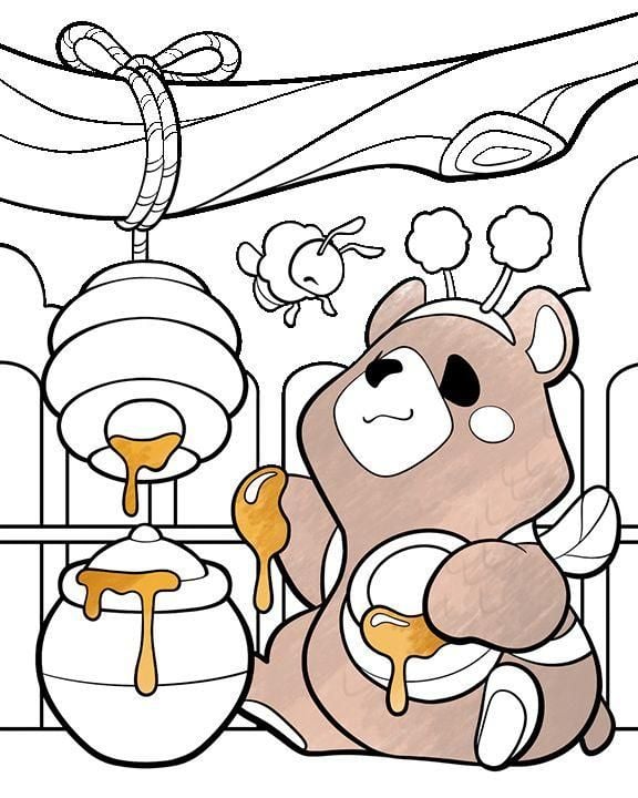 Produktbild: Manga Chibi Ausmalbuch