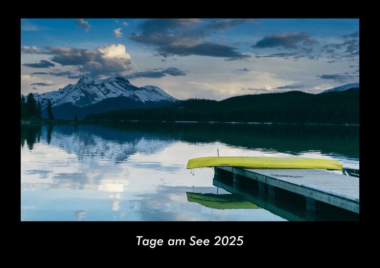 Produktbild: Tage am See 2025 Fotokalender DIN A3