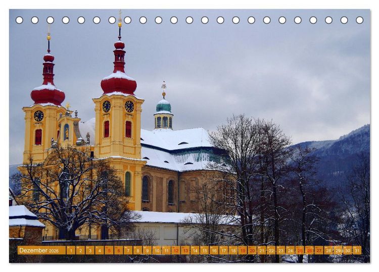 Produktbild: Bad Flinsberg und Umgebung (Tischkalender 2026 DIN A5 quer), CALVENDO Monatskalender