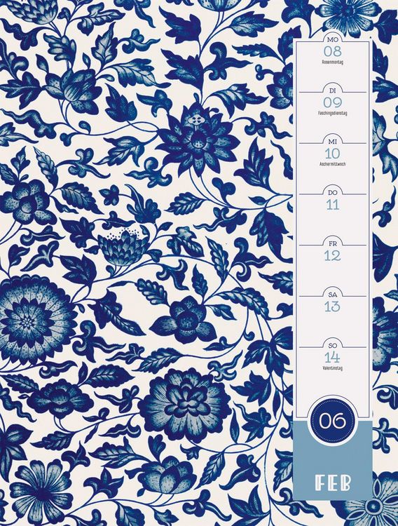 Produktbild: Patterns Wochenplaner Kalender 2027
