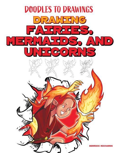 Produktbild: Drawing Fairies, Mermaids, and Unicorns