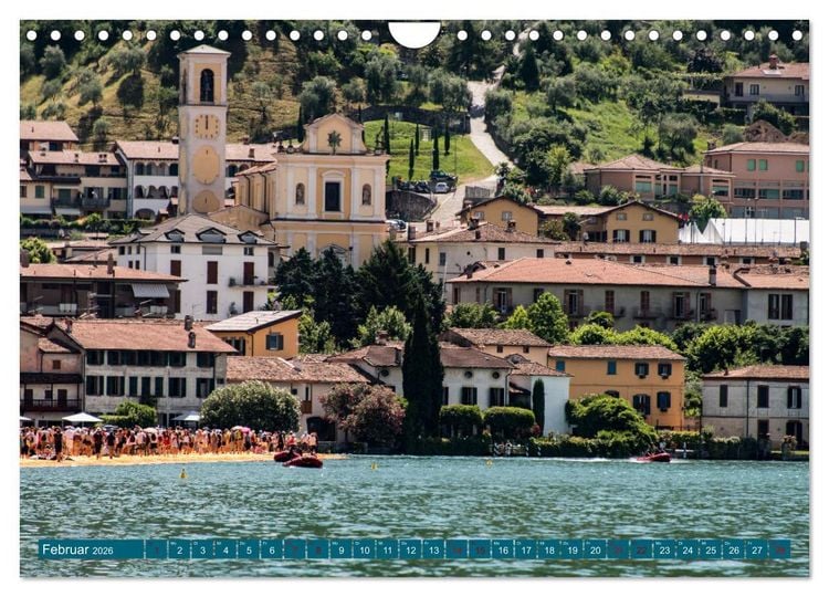 Produktbild: Iseo-See (Wandkalender 2026 DIN A4 quer), CALVENDO Monatskalender