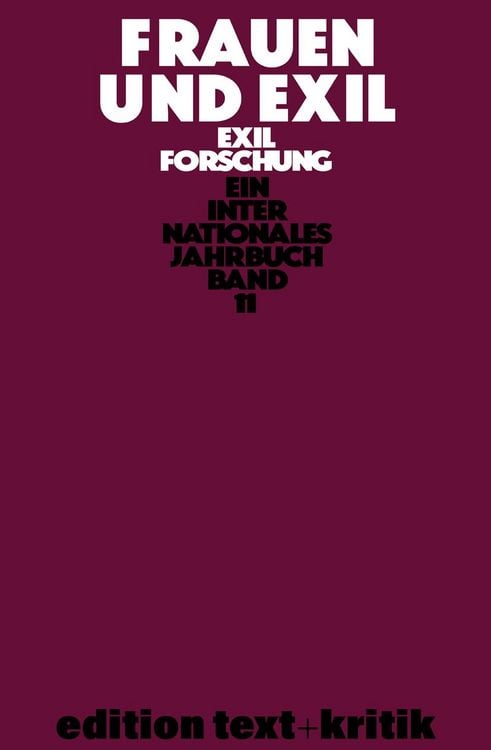 Produktbild: Frauen und Exil