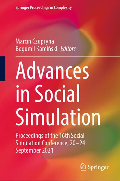 Produktbild: Advances in Social Simulation