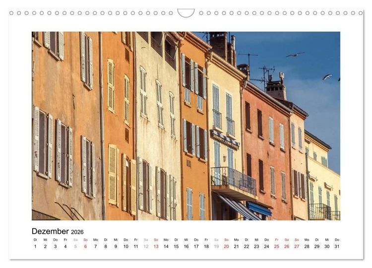 Produktbild: Cote d'Azur - Im Licht der blauen K&uuml;ste (Wandkalender 2026 DIN A3 quer), CALVENDO Monatskalender