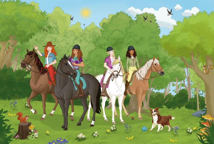 Produktbild: Horse Club, Holstein Fohlen, (AT), 150 Teile, mit Add-on (eine Original Figur)