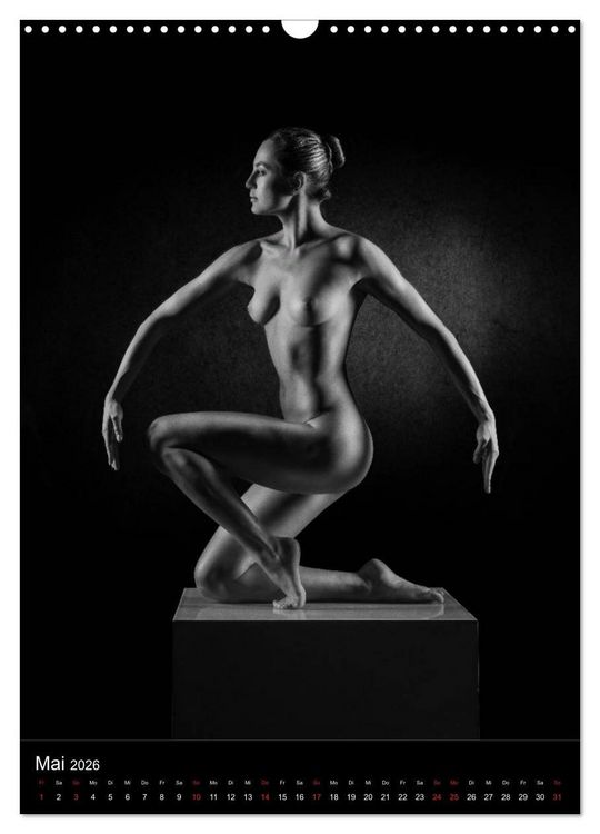 Produktbild: BODY SCULPTURE (Wandkalender 2026 DIN A3 hoch), CALVENDO Monatskalender