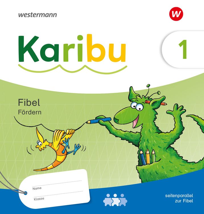 Produktbild: Karibu 1. Fibel F&ouml;rdern plus Diagnoseheft 'Das kann ich' F&ouml;rdern Ausgabe 2024