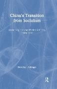 Produktbild: Solinger, D: China's Transition from Socialism?: Statist Leg