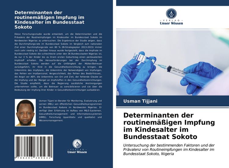 Produktbild: Determinanten der routinem&auml;&szlig;igen Impfung im Kindesalter im Bundesstaat Sokoto