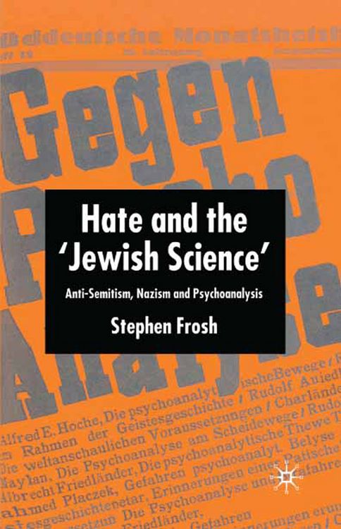 Produktbild: Hate and the &lsquo;Jewish Science&rsquo;