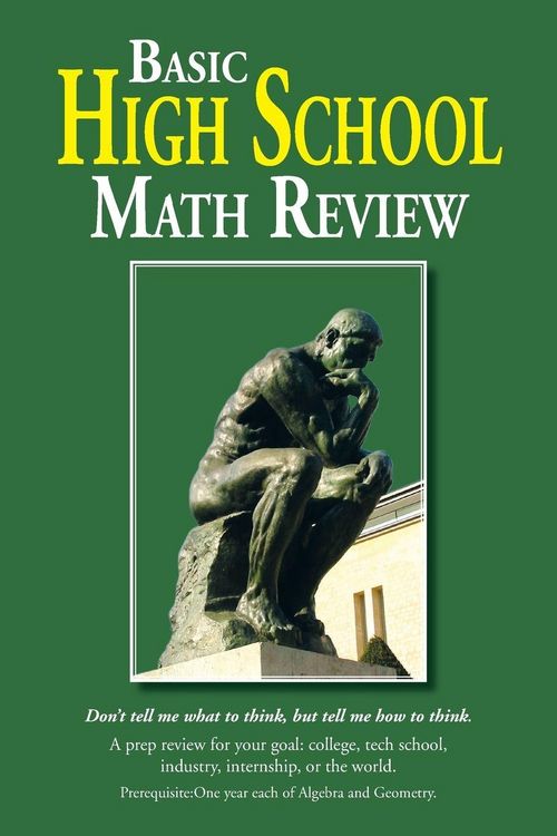 Produktbild: Basic High School Math Review