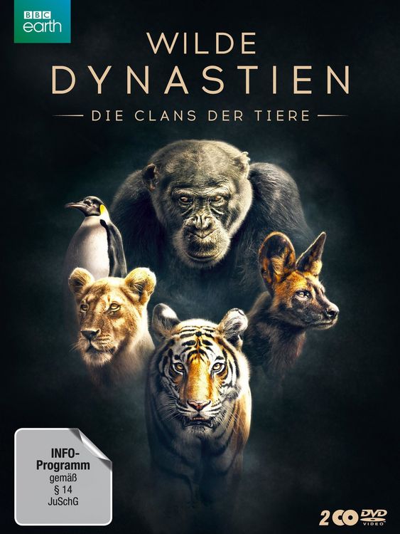Produktbild: WILDE DYNASTIEN - Die Clans der Tiere [2 DVDs]