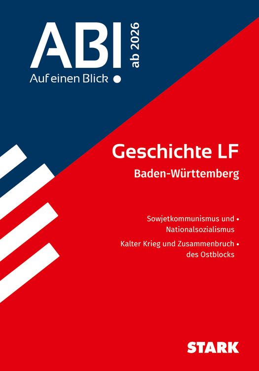 Produktbild: STARK Geschichte LF - Abi - Auf einen Blick! ab 2026 BW