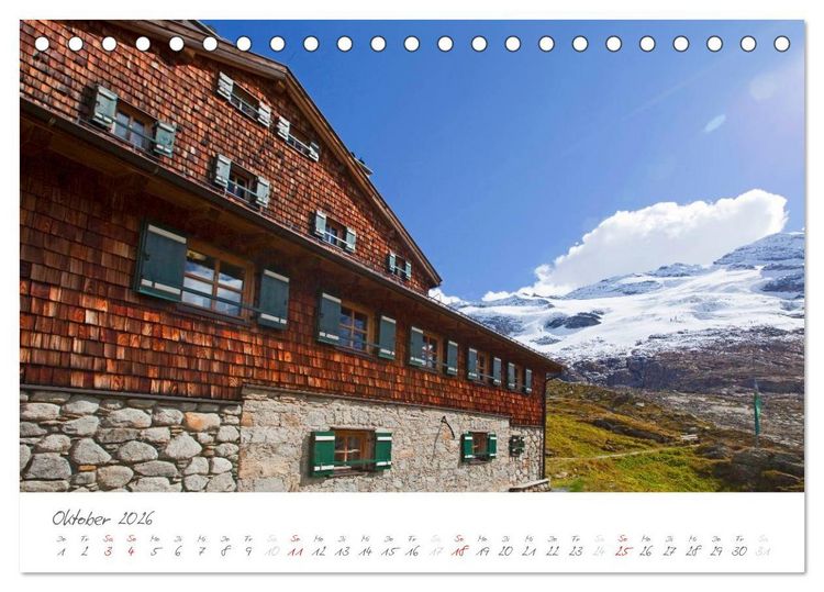Produktbild: Einladung auf die Salzburger Almh&uuml;tten (Tischkalender 2026 DIN A5 quer), CALVENDO Monatskalender