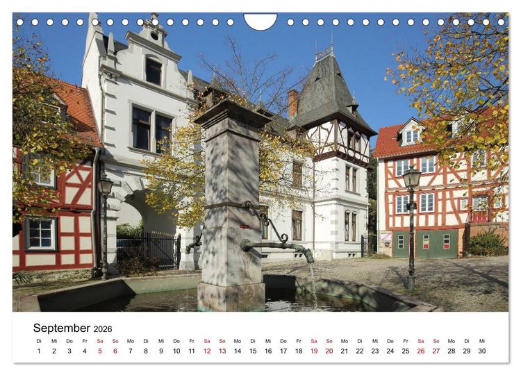 Produktbild: Idstein Perle im Taunus (Wandkalender 2026 DIN A4 quer), CALVENDO Monatskalender