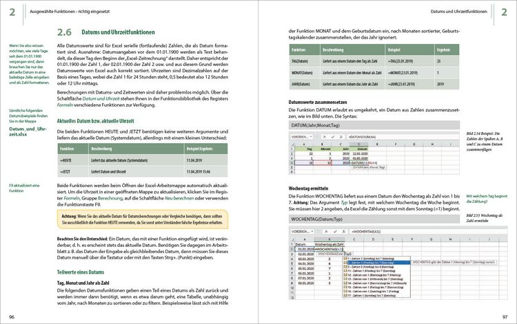 Produktbild: Excel 2019 - Stufe 2: Aufbauwissen
