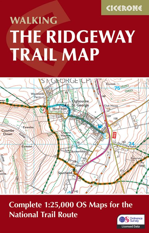 Produktbild: The Ridgeway Trail Map