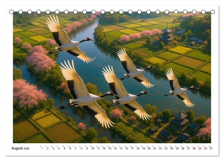 Produktbild: Bilder f&uuml;r ein gutes Feng Shui (Tischkalender 2026 DIN A5 quer), CALVENDO Monatskalender