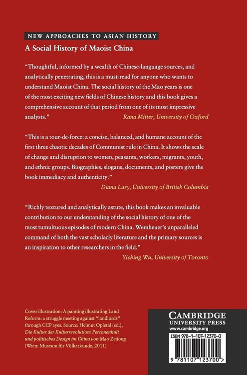 Produktbild: A Social History of Maoist China