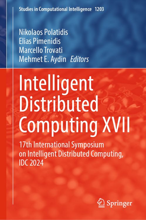 Produktbild: Intelligent Distributed Computing XVII