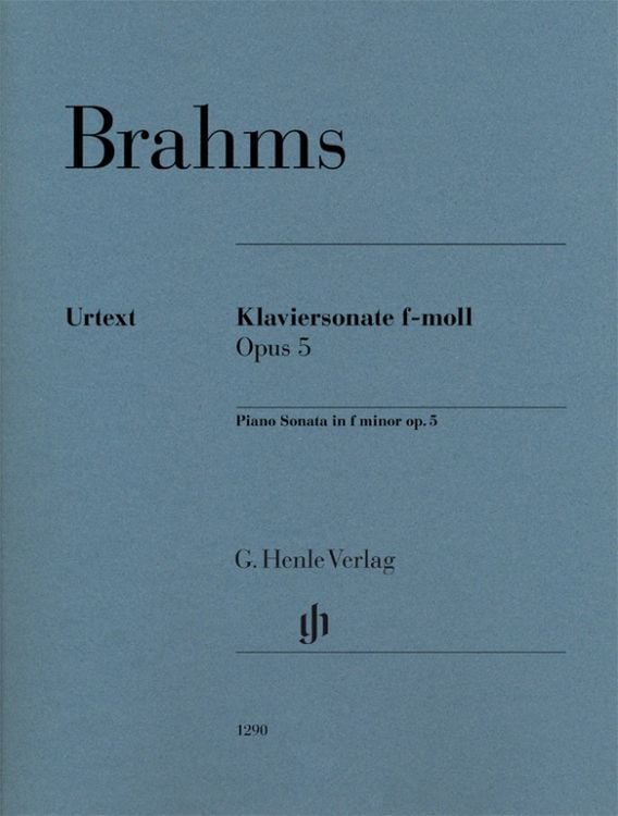 Produktbild: Johannes Brahms - Klaviersonate f-moll op. 5