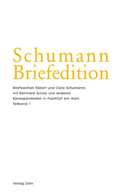 Produktbild: Schumann-Briefedition / Schumann-Briefedition II.16