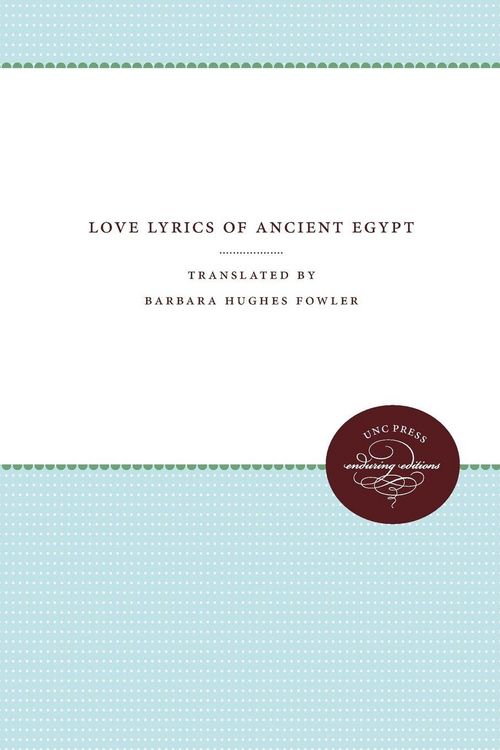Produktbild: Love Lyrics of Ancient Egypt