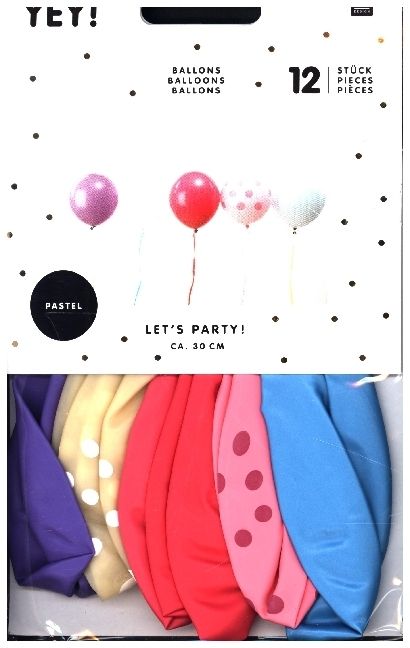 Produktbild: Ballons Mix Pastell