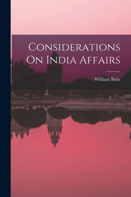 Produktbild: Considerations On India Affairs