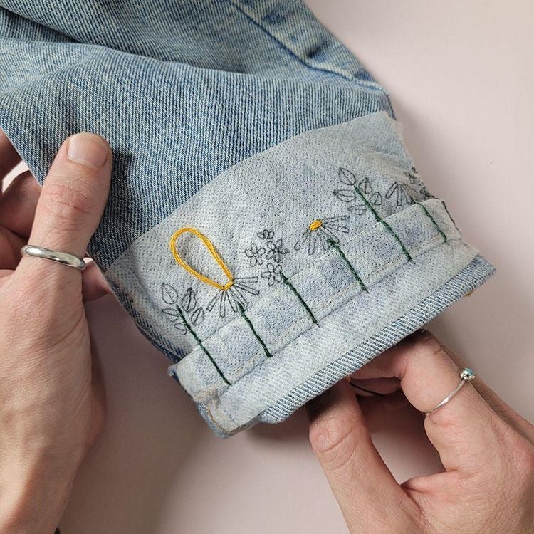Produktbild: Let's Stitch Flowers by @fredi_boldt