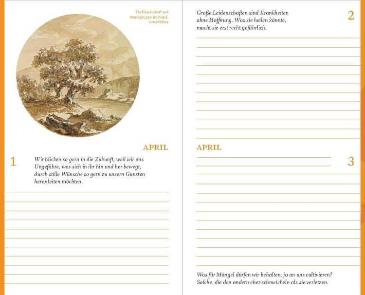 Produktbild: Salve! 365 Tage mit Goethe