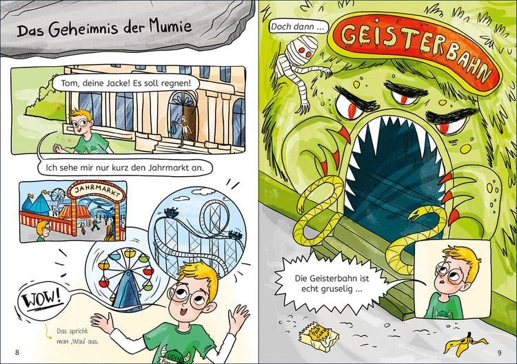 Produktbild: Lesel&ouml;wen Comics 2. Klasse - Oh Schreck, die Mumie ist weg!