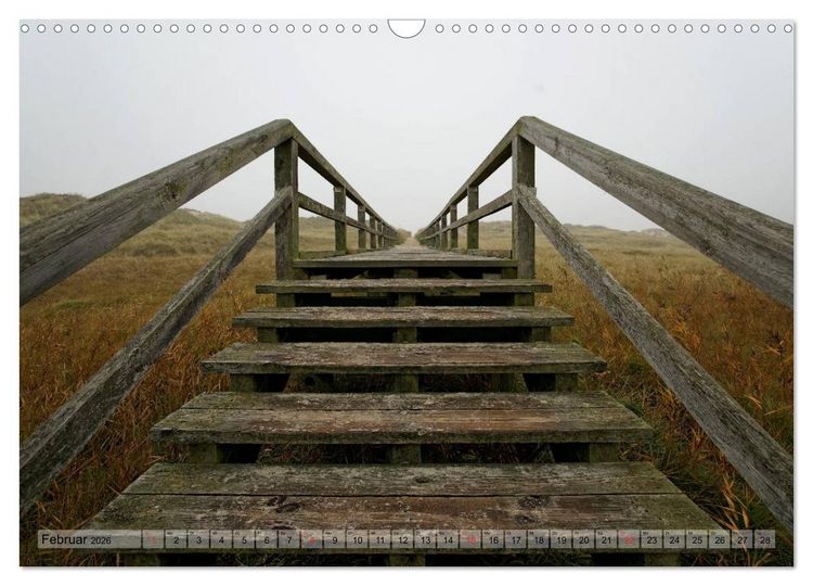 Produktbild: ST. PETER-ORDING PURistisch (Wandkalender 2026 DIN A3 quer), CALVENDO Monatskalender