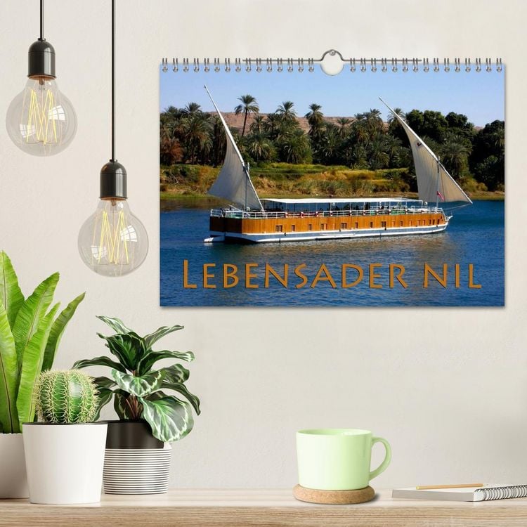 Produktbild: Lebensader Nil (Wandkalender 2026 DIN A4 quer), CALVENDO Monatskalender