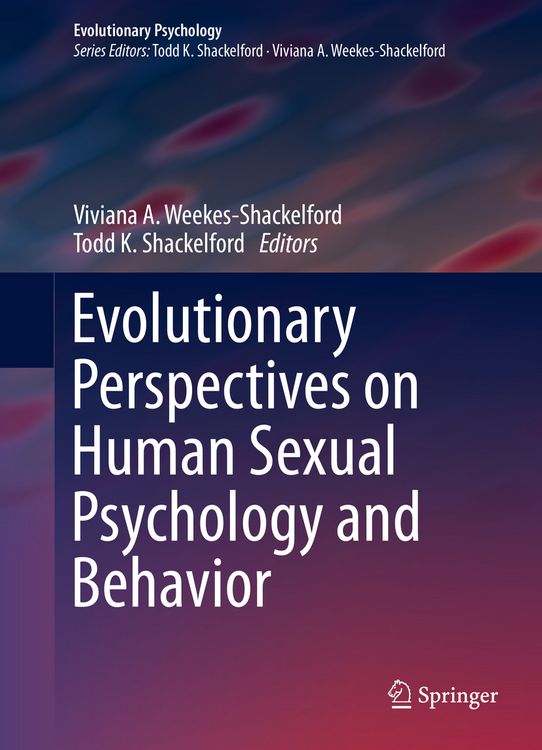 Produktbild: Evolutionary Perspectives on Human Sexual Psychology and Behavior
