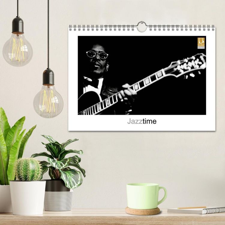 Produktbild: Jazztime (Wandkalender 2026 DIN A4 quer), CALVENDO Monatskalender