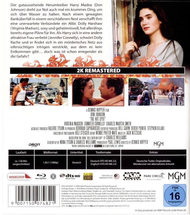 Produktbild: The Hot Spot - Spiel mit dem Feuer (remastered)