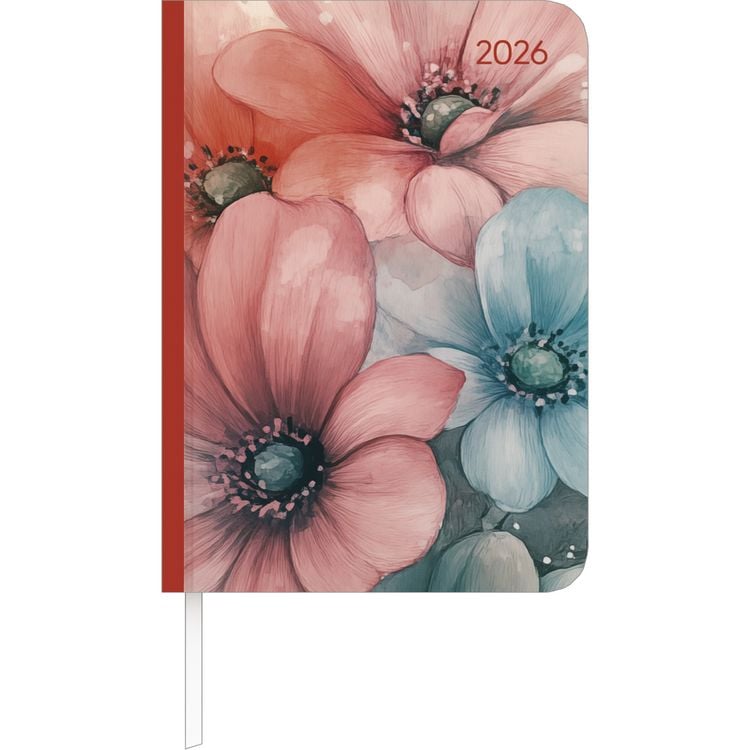 Bild vom Artikel Lady Journal Flowers 2026 - Taschenkalender A6 (10,7x15,2 cm) - Weekly - 192 Seiten - Notiz-Buch - Termin-Planer - Alpha Edition vom Autor Alpha Edition