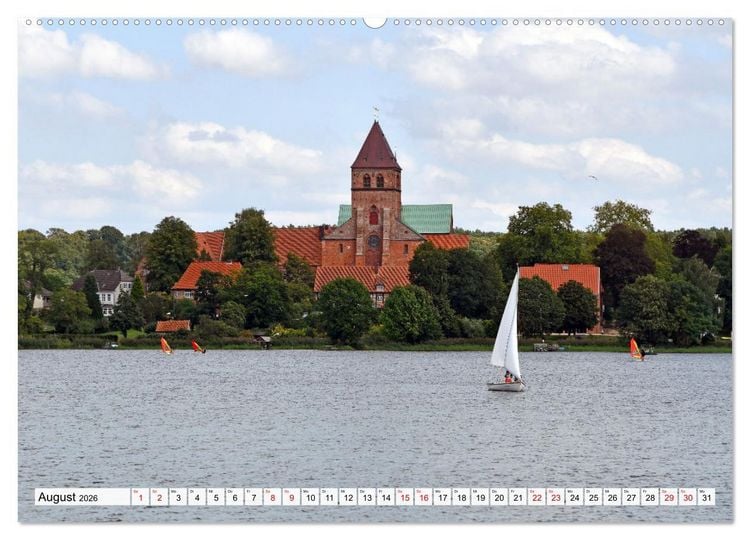 Produktbild: RATZEBURG und M&Ouml;LLN (hochwertiger Premium Wandkalender 2026 DIN A2 quer), Kunstdruck in Hochglanz