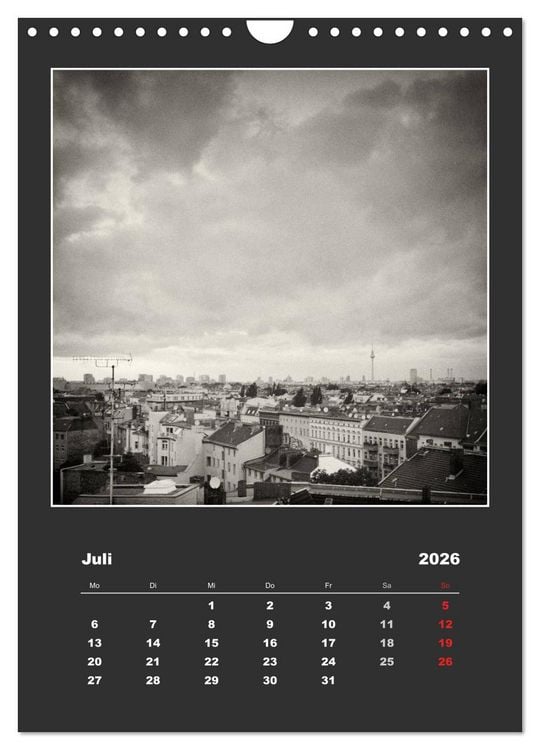 Produktbild: Berlin - Portrait einer Stadt (Wandkalender 2026 DIN A4 hoch), CALVENDO Monatskalender