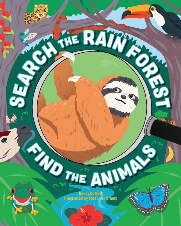 Produktbild: Search the Rain Forest, Find the Animals