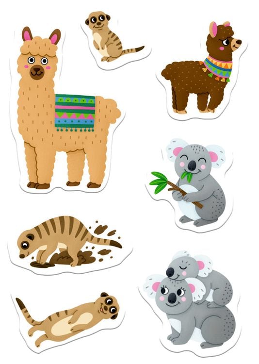 Produktbild: Meine ersten Stickerbilder