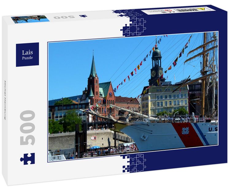 Produktbild: Lais Puzzle Michel Hamburg 500 Teile
