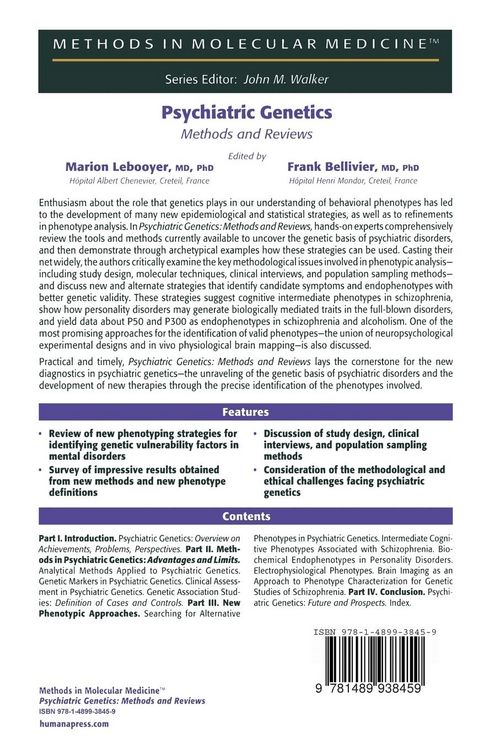 Produktbild: Psychiatric Genetics