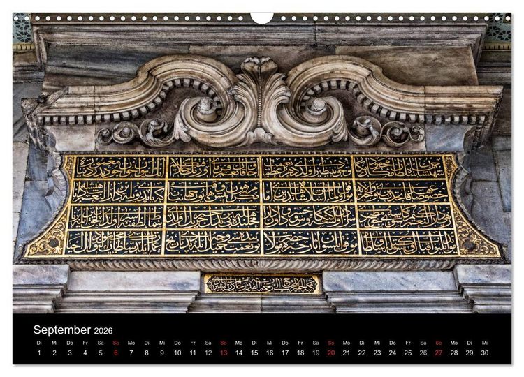 Produktbild: Unterwegs in Istanbul (Wandkalender 2026 DIN A3 quer), CALVENDO Monatskalender